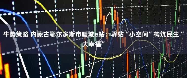 牛势策略 内蒙古鄂尔多斯市暖城e站：驿站“小空间”构筑民生“大幸福”