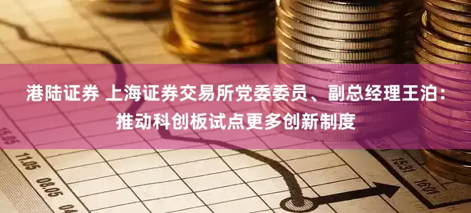 港陆证券 上海证券交易所党委委员、副总经理王泊：推动科创板试点更多创新制度