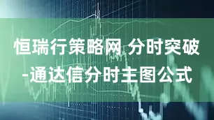 恒瑞行策略网 分时突破-通达信分时主图公式
